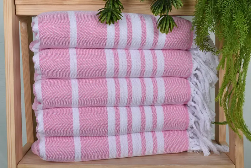 Monogrammed Hand Towel, Turkish Hand Towel, Turkish Tea Towel, 40x20 Cotton Zig zag Towel, Bachelorette Party Gifts, Customized Turkish Towel - 1