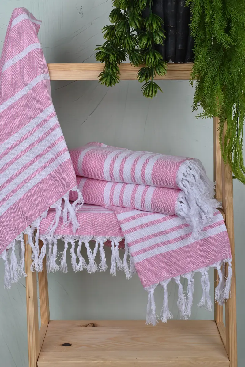 Monogrammed Hand Towel, Turkish Hand Towel, Turkish Tea Towel, 40x20 Cotton Zig zag Towel, Bachelorette Party Gifts, Customized Turkish Towel - 6