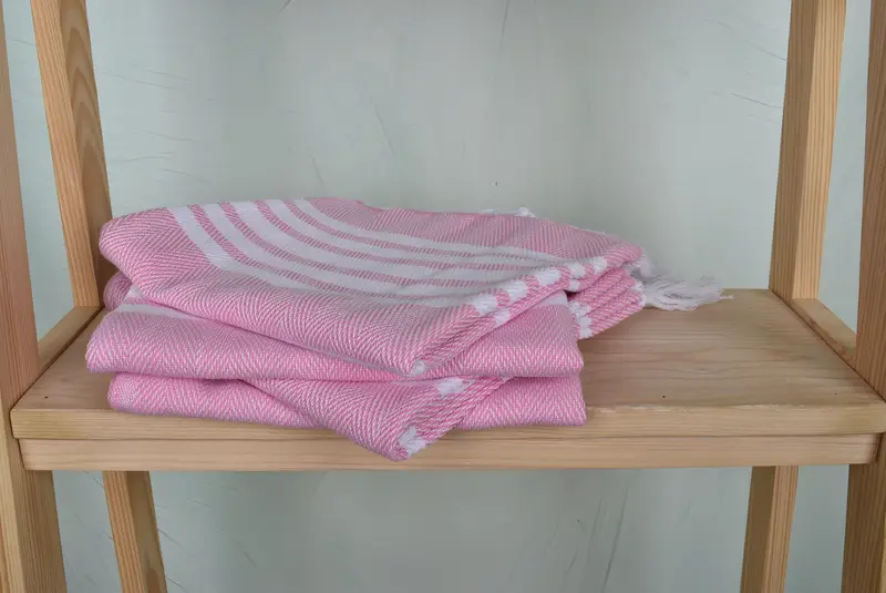 Monogrammed Hand Towel, Turkish Hand Towel, Turkish Tea Towel, 40x20 Cotton Zig zag Towel, Bachelorette Party Gifts, Customized Turkish Towel - 7