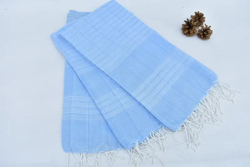 70x40 Cotton Striped Towel, Family Gift, Personalized Wedding Gift, Embroidered Turkish Towel, Spa Towel, Bachelorette Party Favors, Beach towel - 7