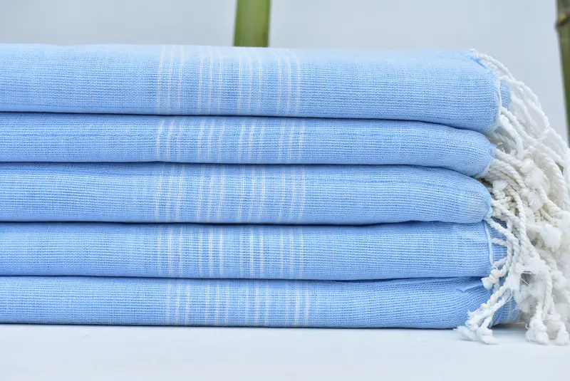 70x40 Cotton Striped Towel, Family Gift, Personalized Wedding Gift, Embroidered Turkish Towel, Spa Towel, Bachelorette Party Favors, Beach towel - 1