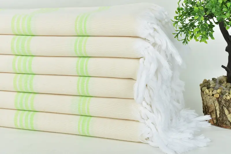 Turkish Towel USA, 70x40 Cotton Striped Towel, Personalized Bridesmaid Gift, Custom Beach Towel, Large Beach Towel Personalized, Embroidery Towels - 3