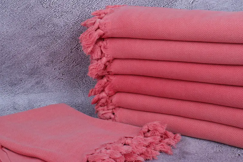 Turkish bath towel, Wedding Gifts Towel, 64x40 Cotton Herringbone Towel, Peshtemal Towel, Bachelor Gift, Spooky Bachelorette Party Favors - 2