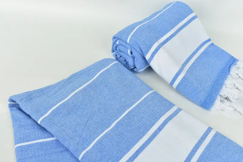 Organic Turkish towel, Bridal Shower Favors, Bachelorette Party Gifts Bridesmaids, 68x36 Cotton Striped Terry Towel, Bridal Party Gifts, Gym Towel - 7