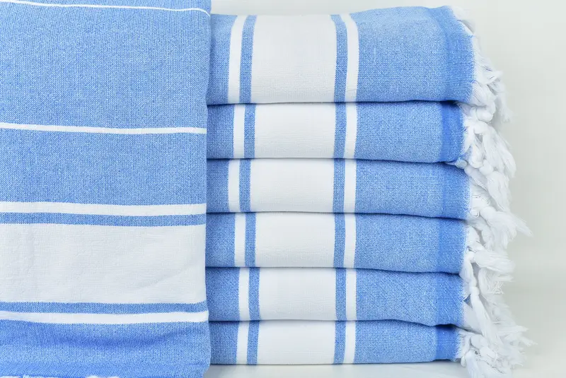 Organic Turkish towel, Bridal Shower Favors, Bachelorette Party Gifts Bridesmaids, 68x36 Cotton Striped Terry Towel, Bridal Party Gifts, Gym Towel - 1