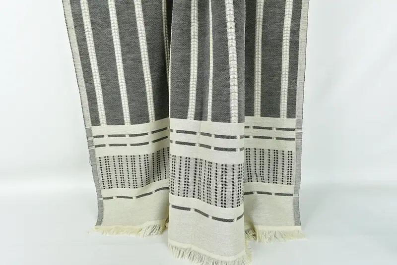 68x36 Cotton Striped Towel, Custom Wedding Gift, Bridal Shower Favor, Handmade Gift, Large Beach Towel Personalized, Absorbent Turkish towel - 8