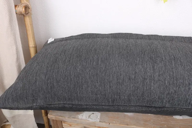 Pillow Case, Antique Pillows, Decorative Throw Cushion, Pillow for Couch, 16x48 Brown Pillow Sham, Vintage Pillow, Sofa Pillow - 6