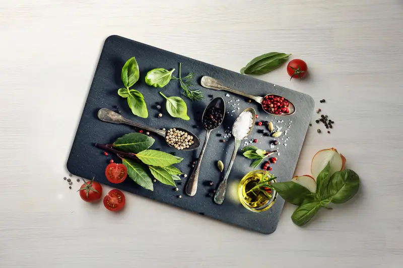 Mutfak için Kaymaz Ayaklı Temperli Cam Kesme Tahtası