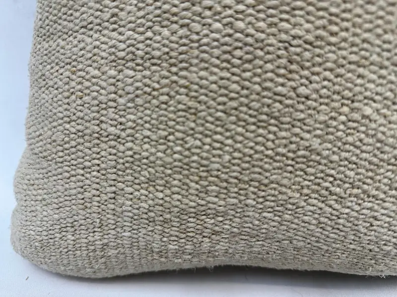 18x18 Beige Pillow, Kilim Pillow, Turkish Pillow, Throw Kilim Pillow, Pillow Sham, Handwoven Pillow Cover Pillow Case, Bright Cushion Cover - 2