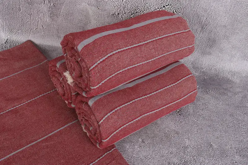 Bachelor Party Favors, Quick-dry towel, 70x40 Cotton Striped Towel, Organic Turkish towel, Organic cotton peshtemal for spa and beach, Turkish towel - 7