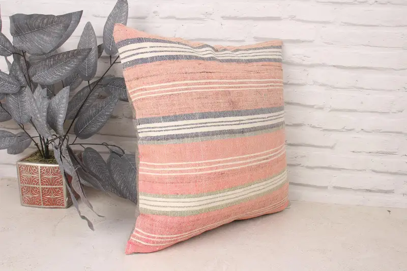 18x18 Red Pillow Cover, Ethnic Pillow Cover Pillow Case, Pillow Cover, Boho Pillow Sham Cover, Decorative Pillow, Antique Pillows, Pillow for Couch - 3