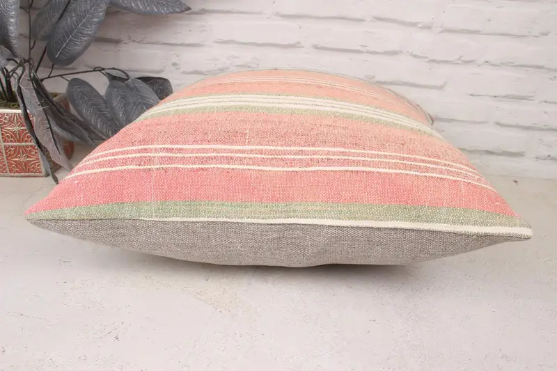 18x18 Red Pillow Cover, Ethnic Pillow Cover Pillow Case, Pillow Cover, Boho Pillow Sham Cover, Decorative Pillow, Antique Pillows, Pillow for Couch - 5