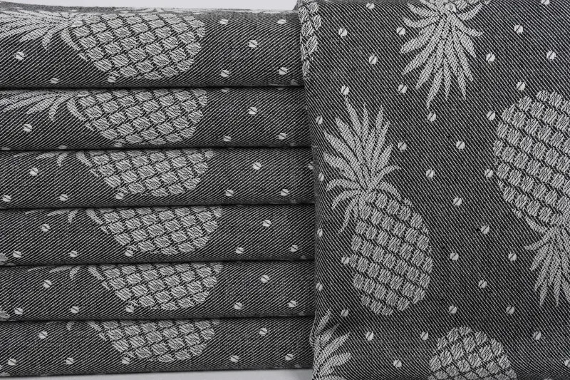 Monogrammed Beach Towel, Turkish Beach Towel Personalized, Soft towel, Quick-dry peshtemal, 80x40 Cotton Pineapple Design Towel, Gift For Mom - 2
