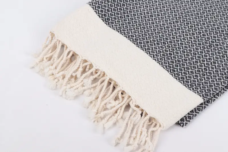 Summer Gift, Personalized Towel Gift, Quick-dry peshtemal, Handmade Gift, Bachelor Gifts, Monogram Turkish Bath Towel, 76x36 Cotton Diamond Towel - 7