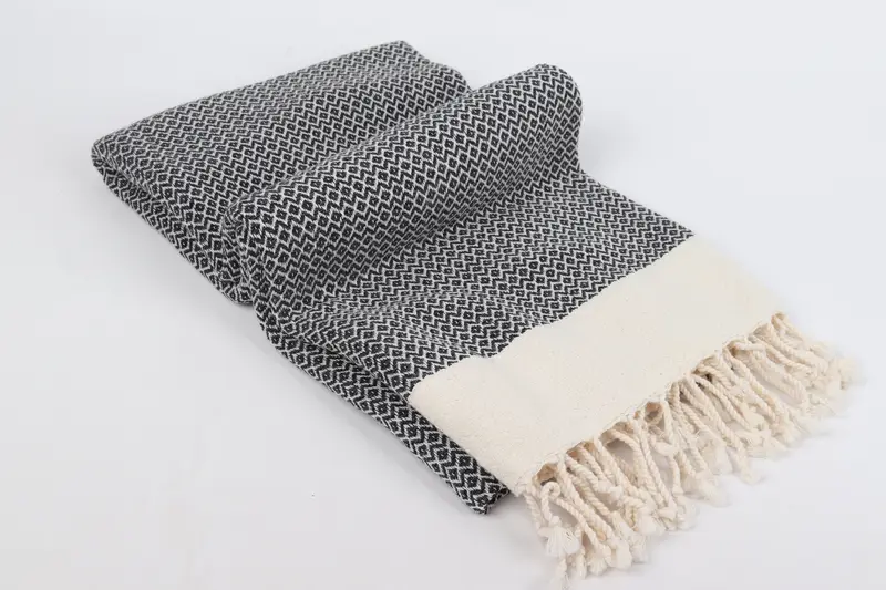 Summer Gift, Personalized Towel Gift, Quick-dry peshtemal, Handmade Gift, Bachelor Gifts, Monogram Turkish Bath Towel, 76x36 Cotton Diamond Towel - 6
