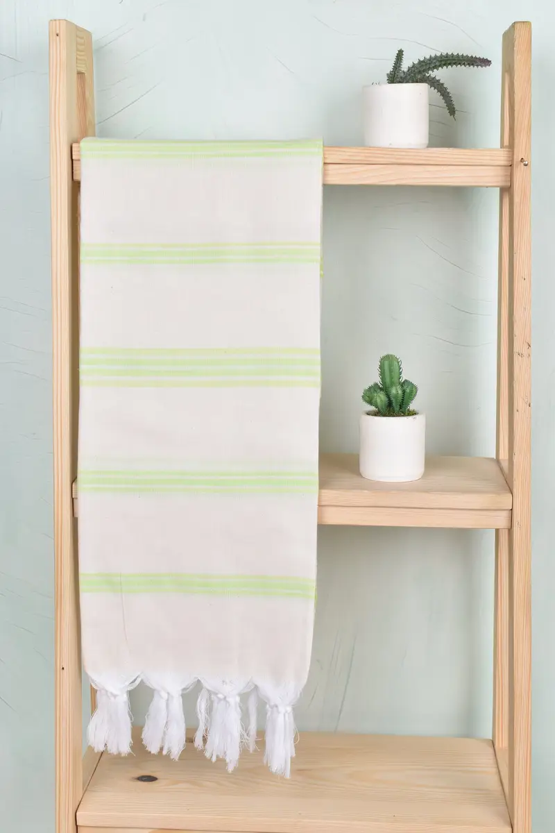 Turkish Towel Beach, Bridal Shower Favors, Turkish Towel Bulk, 70x40 Cotton Striped Towel, Soft towel, Personalised Gift, Guest Towel, Organic Towel - 8