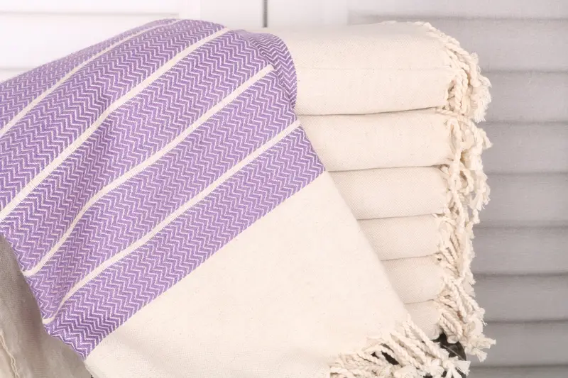 68x40 Linen Zig zag Towel, Summer Towel, Bridesmaid Gift, Turkish bath towel, Bachelorette Party Gifts Bridesmaids, Bachelorette Party Favor - 1
