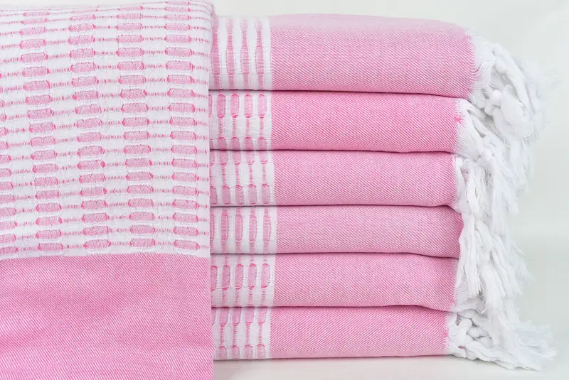 Peshtemal Towel, Custom Bath Towel, Gift Towel, 70x40 Cotton Geometric Towel, Custom Beach Towel, Bachelorette Party Favors, Personalized Gift - 1