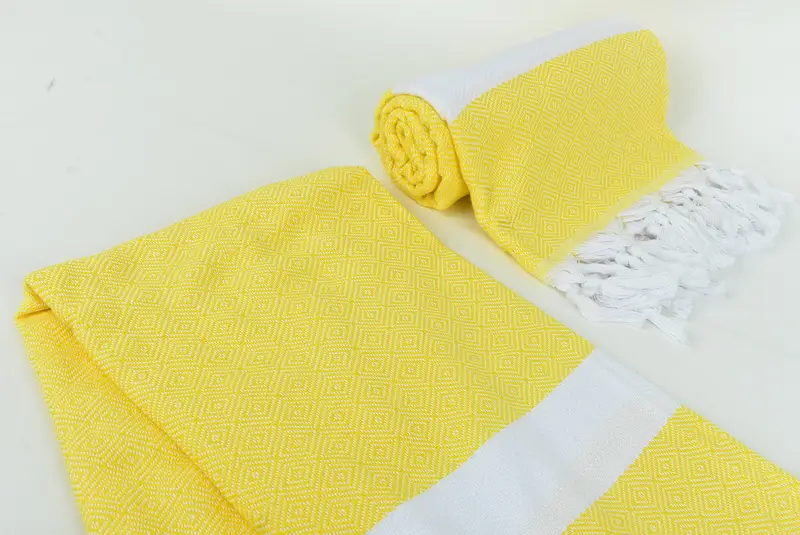 Turkish hand towel, Turkish fouta towel for outdoor use, Gift For Mom, Personalized Gifts, 70x40 Cotton Diamond Towel, Bridesmaid Gift Towel - 7