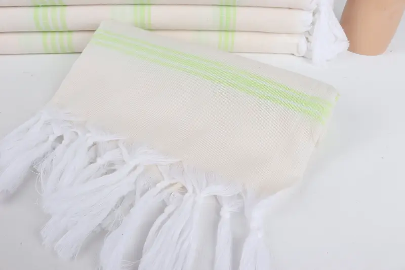 Turkish towel, Turkish Towel USA, Luxury Beach Towel, 70x40 Cotton Striped Towel, Organic Cotton Towel, Bachelorette Party Gift, Grandma Gift - 4