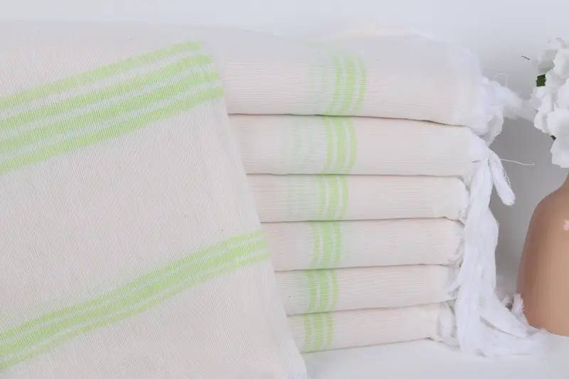 Turkish towel, Turkish Towel USA, Luxury Beach Towel, 70x40 Cotton Striped Towel, Organic Cotton Towel, Bachelorette Party Gift, Grandma Gift - 1