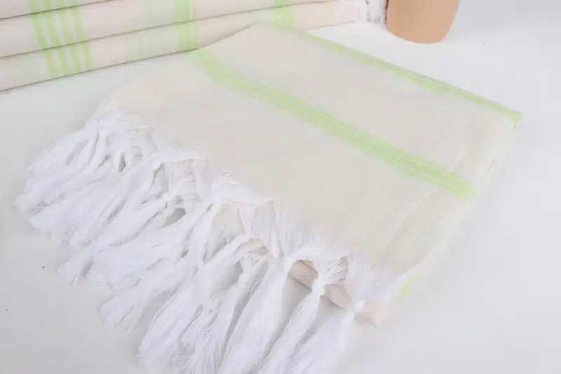 Turkish towel, Turkish Towel USA, Luxury Beach Towel, 70x40 Cotton Striped Towel, Organic Cotton Towel, Bachelorette Party Gift, Grandma Gift - 5
