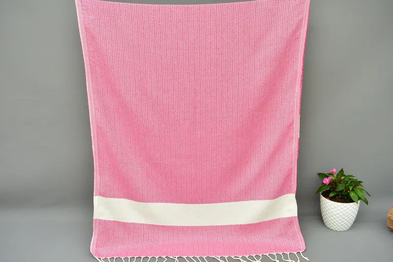 Custom Wedding Gifts, Custom Turkish Towel, Housewarming Gift, Mother Of The Groom Gift, 70x40 Cotton Diamond Towel, Fouta towel, Absorbent towel - 8