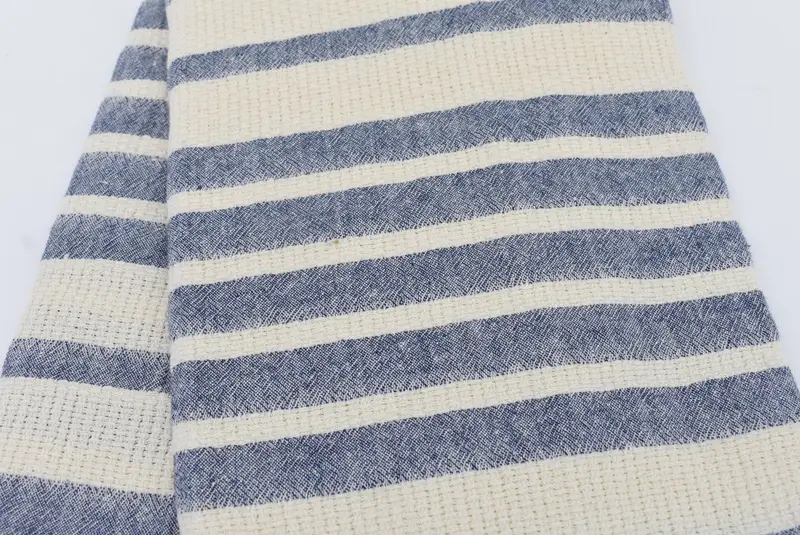 House Warming Gift, Luxury towel, Personalized Wedding Gift, Fringed Turkish towel for poolside, Best Beach Towel, 70x34 Cotton Striped Towel - 7
