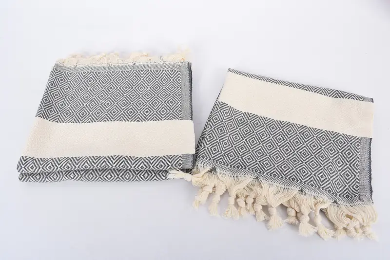 Spa Gift, Custom Turkish Towel, Personalized Kitchen Towel, Wedding Gift, Custom Name Towel, Personalized Gifts, 36x20 Cotton Diamond Towel - 7