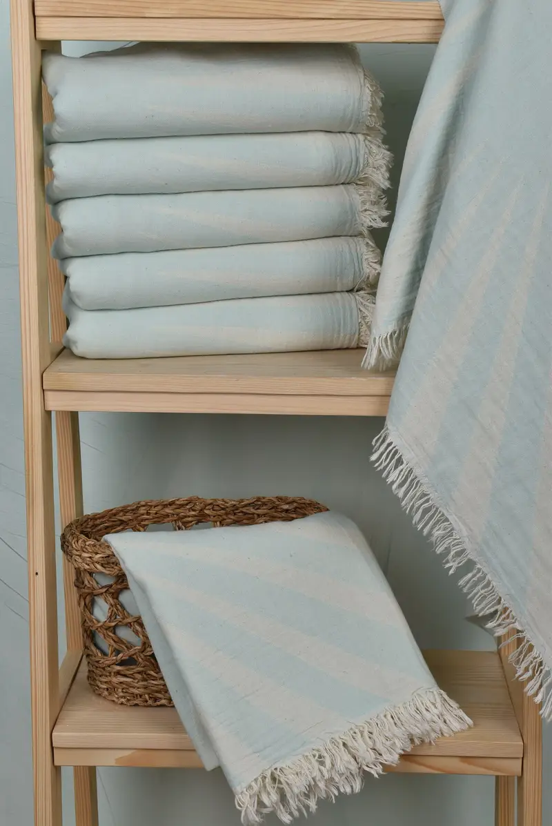 Personalized Gifts, Handwoven Turkish bath towel, 70x36 Cotton Sun Design Towel, Best Friend Gift Ideas, Turkish bath towel, Quick-Dry Beach Towel - 4