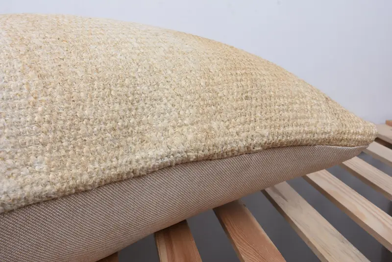Cushion, Authentic Cushion, Kilim Pillow Cover, Bright Cushion Cover, 20x28 Beige Pillow Cover, Pillow for Sofa, Ethnical Kilim Rug Pillow - 7