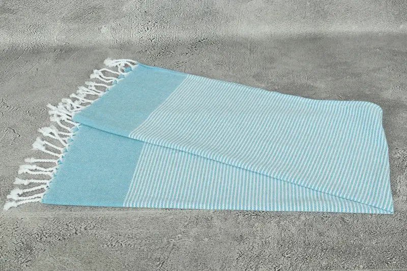 Bachelor Towel, Monogrammed Hand Towel, Gift For Boyfriend, Custom Turkish Towel, 40x18 Cotton Striped Towel, Monogram Hand Towel, Kitchen Towel - 6