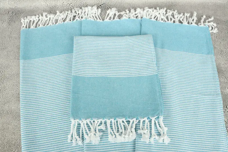 Bachelor Towel, Monogrammed Hand Towel, Gift For Boyfriend, Custom Turkish Towel, 40x18 Cotton Striped Towel, Monogram Hand Towel, Kitchen Towel - 4