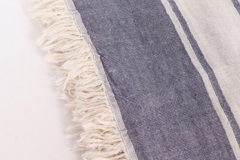 Battaniye kanepesi, Cadılar Bayramı Bekçilik Partisi, 70x60 pamuklu çizgili havlu, çift için kişiselleştirilmiş düğün hediyesi, monogram battaniyesi, battaniye atın - 7