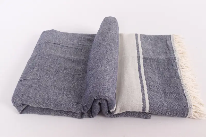 Battaniye kanepesi, Cadılar Bayramı Bekçilik Partisi, 70x60 pamuklu çizgili havlu, çift için kişiselleştirilmiş düğün hediyesi, monogram battaniyesi, battaniye atın - 6