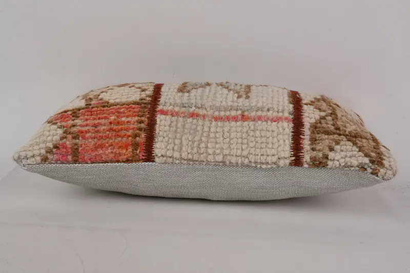 8x16 Brown Pillow Case, Boho Pillow, Interior Designer Pillow, Cushion Cover, Kilim Cushion Sham, Armchair Pillow Cover, Art Deco Cushion - 5