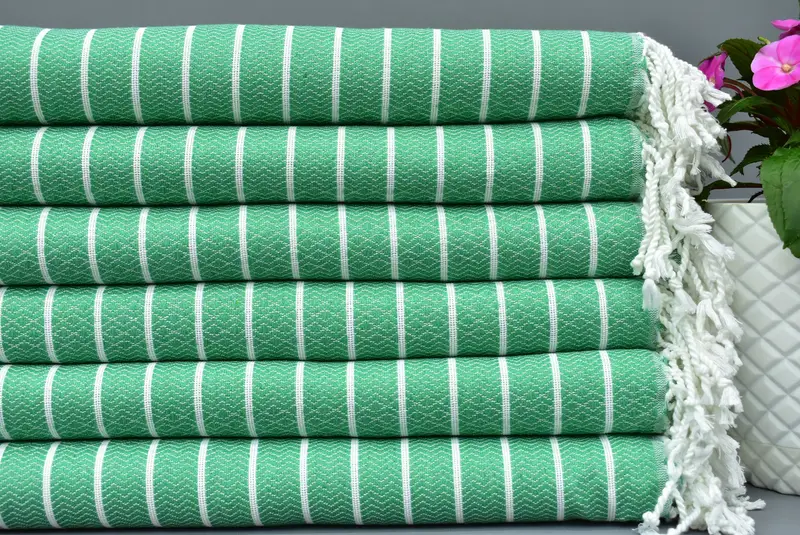Handwoven Turkish Towel, Gift Boxes Towel, Custom Towel, 70x40 Cotton Striped Towel, Absorbent towel, Housewarming Gift, Spa Towel, Beach Towel Bulk