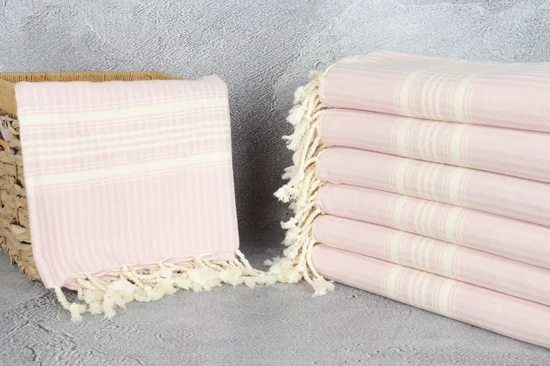 Turkish towel, Organic Turkish towel, 68x38 Cotton Striped Towel, Vegas Bachelorette Party Favors, Bachelor Party Favors, Best Beach Towel - 3