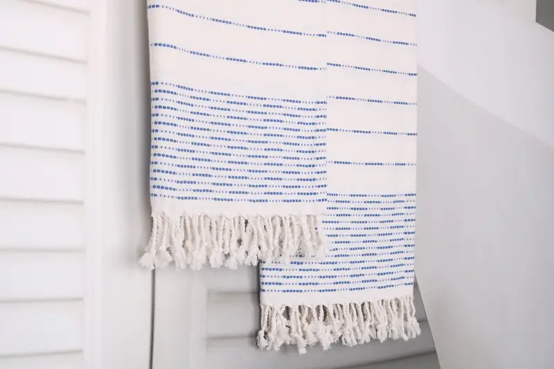 Bridesmaid Gifts, Turkish Towel Monogram, Sand-resistant towel, Bridal Shower Favors, Mother Of The Groom Gift, 70x38 Cotton Striped Design Towel - 8