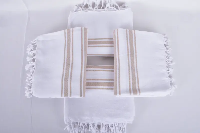 Wedding Favors, 70x40 Cotton Striped Towel, Beach Towel Bulk, Personalized Bridesmaid Gift, Wedding Day Gift For Bride, Luxury Beach Towel - 6