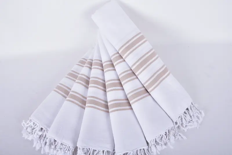 Wedding Favors, 70x40 Cotton Striped Towel, Beach Towel Bulk, Personalized Bridesmaid Gift, Wedding Day Gift For Bride, Luxury Beach Towel - 4