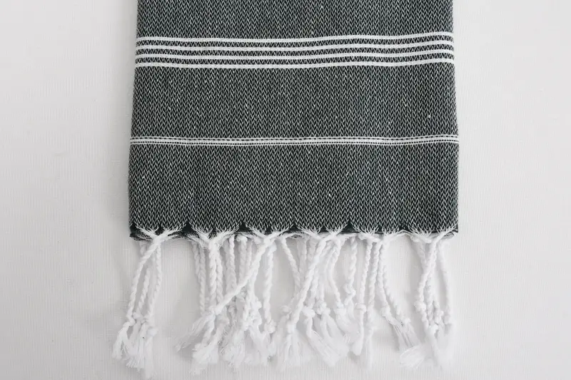 Wedding Favors, 38x18 Cotton Striped Towel, Monogram Kitchen Towel, Bachelor Party Gifts, Bachelorette Party Decorations, Turkish Hand Towel - 3