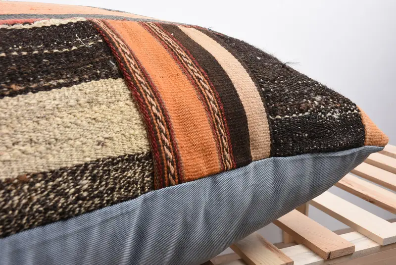 Interior Designer Pillow, Vintage Kilim Throw Pillow, Pet Pillow Case, 32x32 Red Pillow Sham, Handmade Kilim Cushion, Pet Cushion, Cushion Case - 7