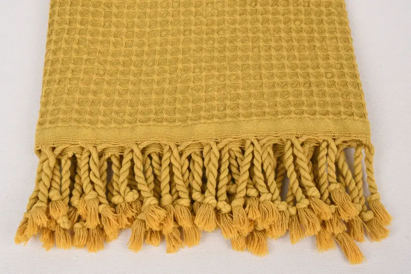 Sand-free towel, Bridesmaid Gifts, Wedding Gifts Towel, 68x36 Cotton Waffle Towel, Yoga Towel, Best Friend Gift Ideas, Bachelorette Beach Towel - 3