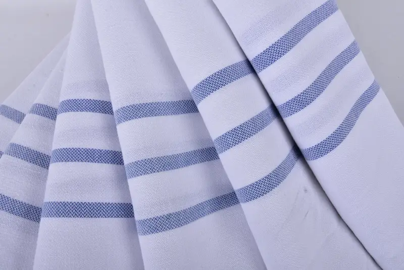 Traditional Turkish peshtemal for hammam, Cotton towel, 70x40 Cotton Striped Towel, Best Beach Towel, House Warming Gift, Personalized Wedding Gift - 5