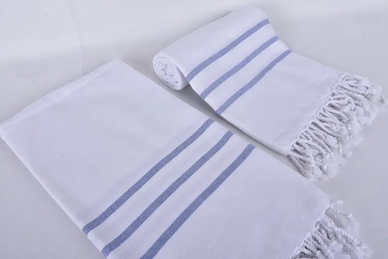 Traditional Turkish peshtemal for hammam, Cotton towel, 70x40 Cotton Striped Towel, Best Beach Towel, House Warming Gift, Personalized Wedding Gift - 7