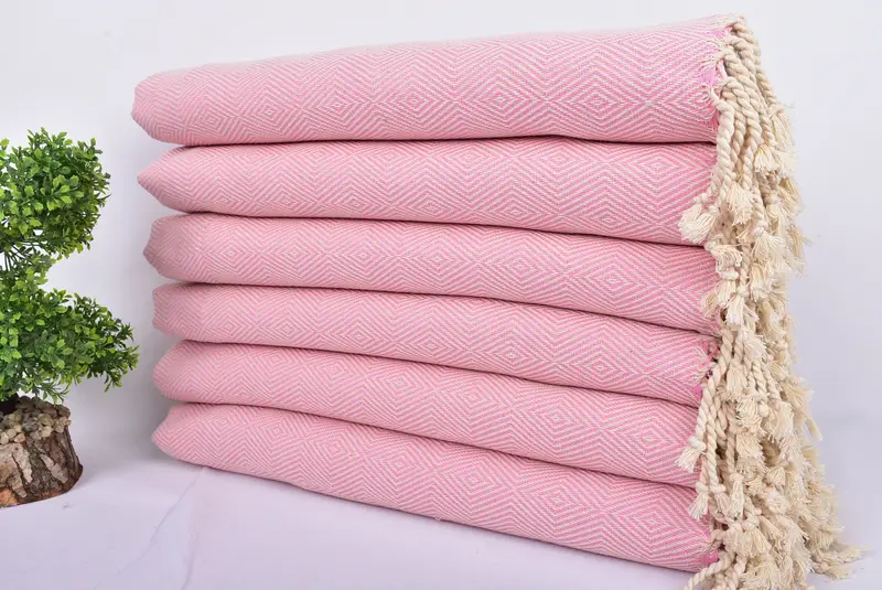 74x40 Cotton Diamond Towel, Florida Bachelorette Party Favors, Travel towel, Bridal Shower Gift, Bridal Gifts, Bachelorette Party Gifts Bridesmaids - 3