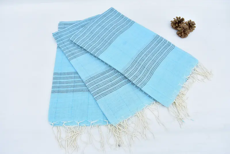 70x40 Cotton Striped Towel, Turkish Towel Beach Towel, Mother Of The Groom Gift, Wedding Gifts Towel, Peshtemal Towel, Gym Towel, Bath towel - 7