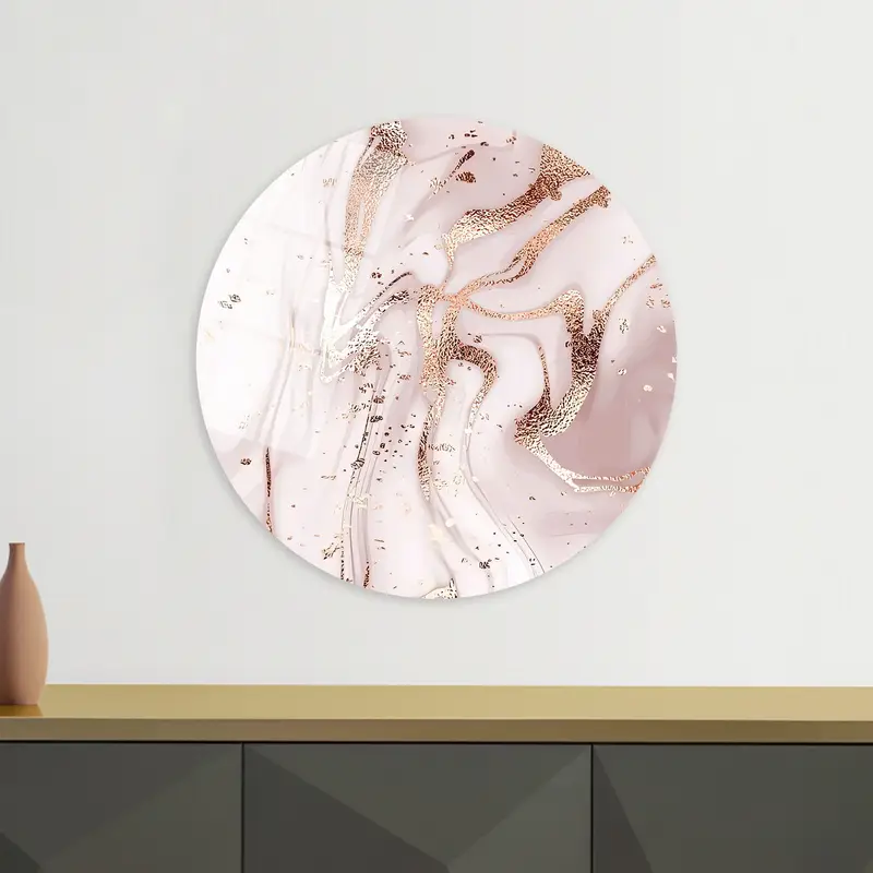 Golden Marble Shimmery Luxury Canvas Print - Modern Elegance