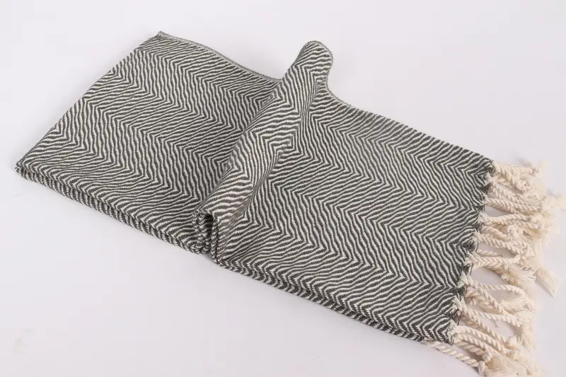 Summer Towel, 40x20 Cotton Chevron Towel, Bachelor Towel, Turkish Tea Towel, Custom Hand Towel, Personalized Gifts, Custom Tea Towel, Organic Towel - 6